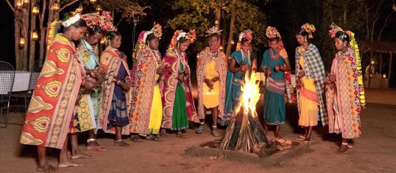 Banjaar Tola Kanha National Park - A Taj Safari Lodge Kültér fotó